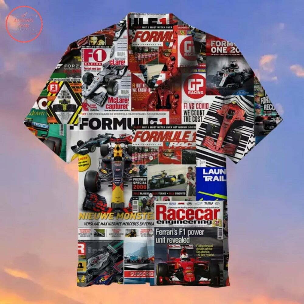 Formula 1 Pattern Hawaiian Shirt_w2w_98
