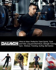 5 Pack Men’s Compression Shirts Short Sleeve Cool Dry Sports Athletic Workout…