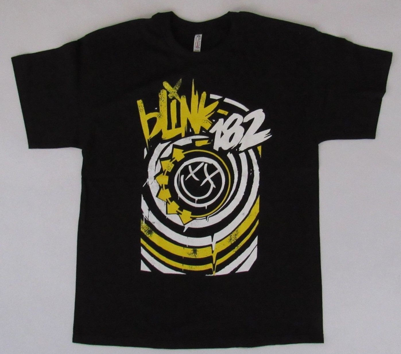 FREE SAME DAY SHIPPING New BLINK 182 HAPPY SMILEY FACE Logo Color Shirt MEDIUM gallery