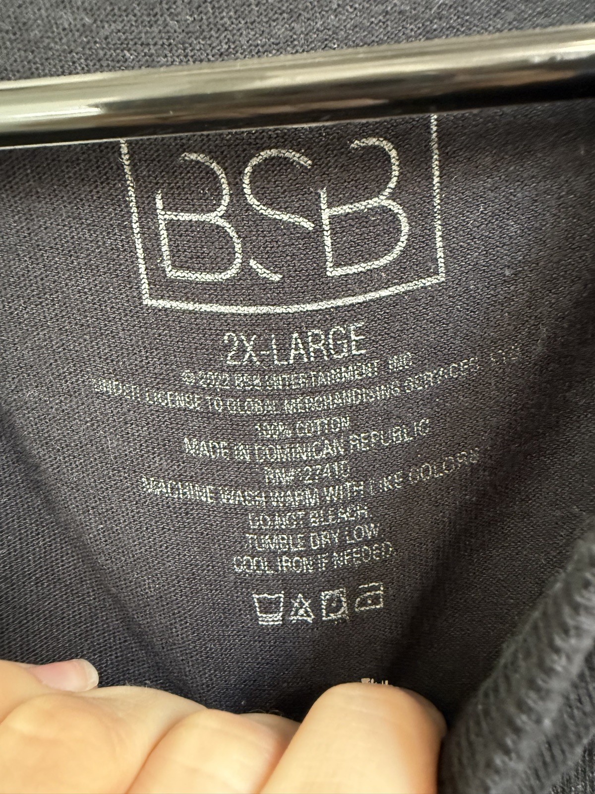 BSB Backstreet Boys T-Shirt Y2K Graphic Print Band Tee Black 2XL Unisex gallery