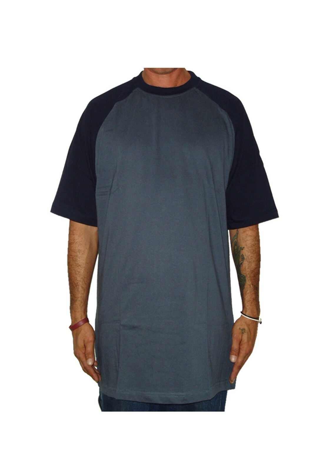 MENS OR UNISEX PREMIUM RAGLAN BASEBALL EXTRA LONG TEES--Free Shipping gallery