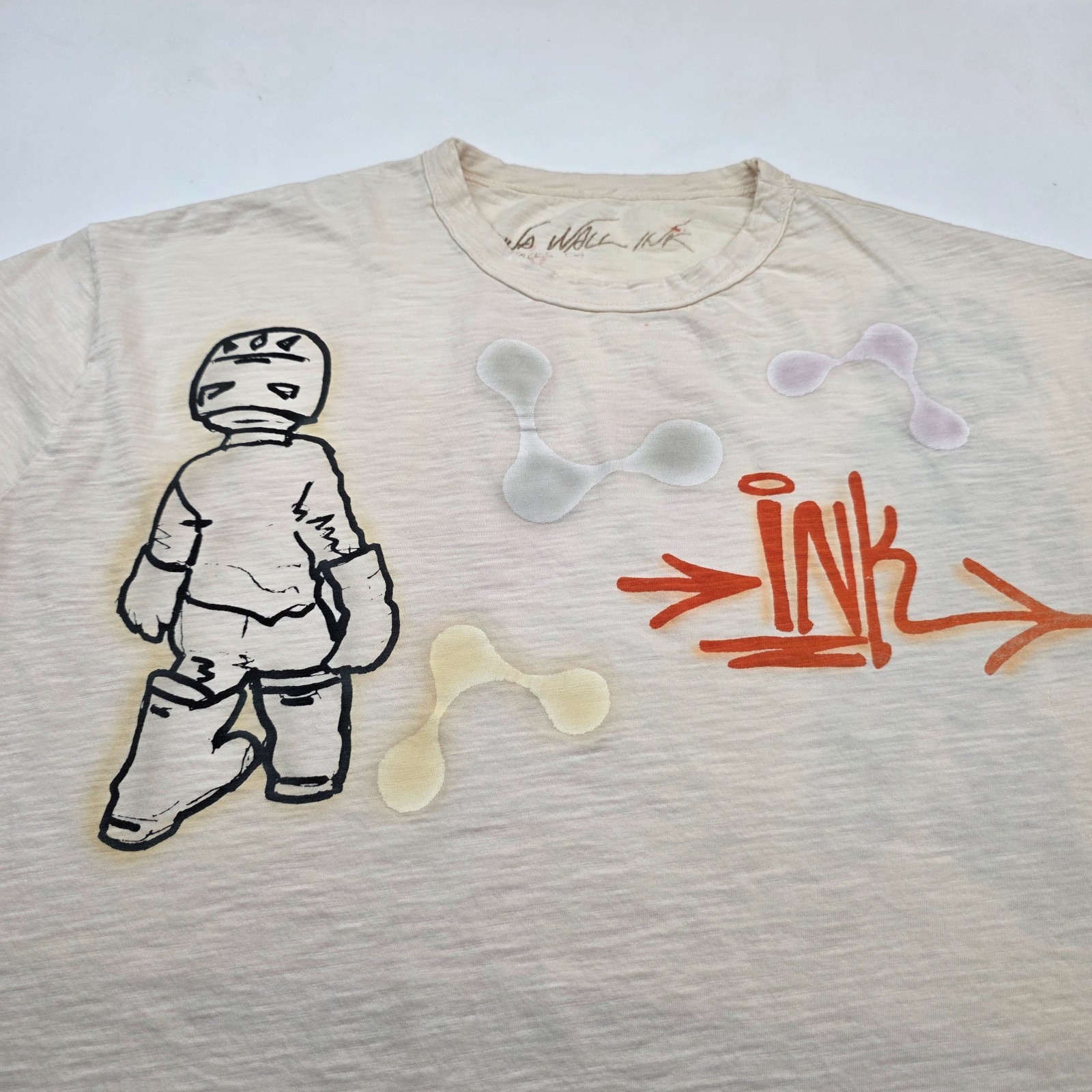 The Great China Wall Los Angeles Ink Long Sleeve Shirt Men XL Designer Y2K gallery
