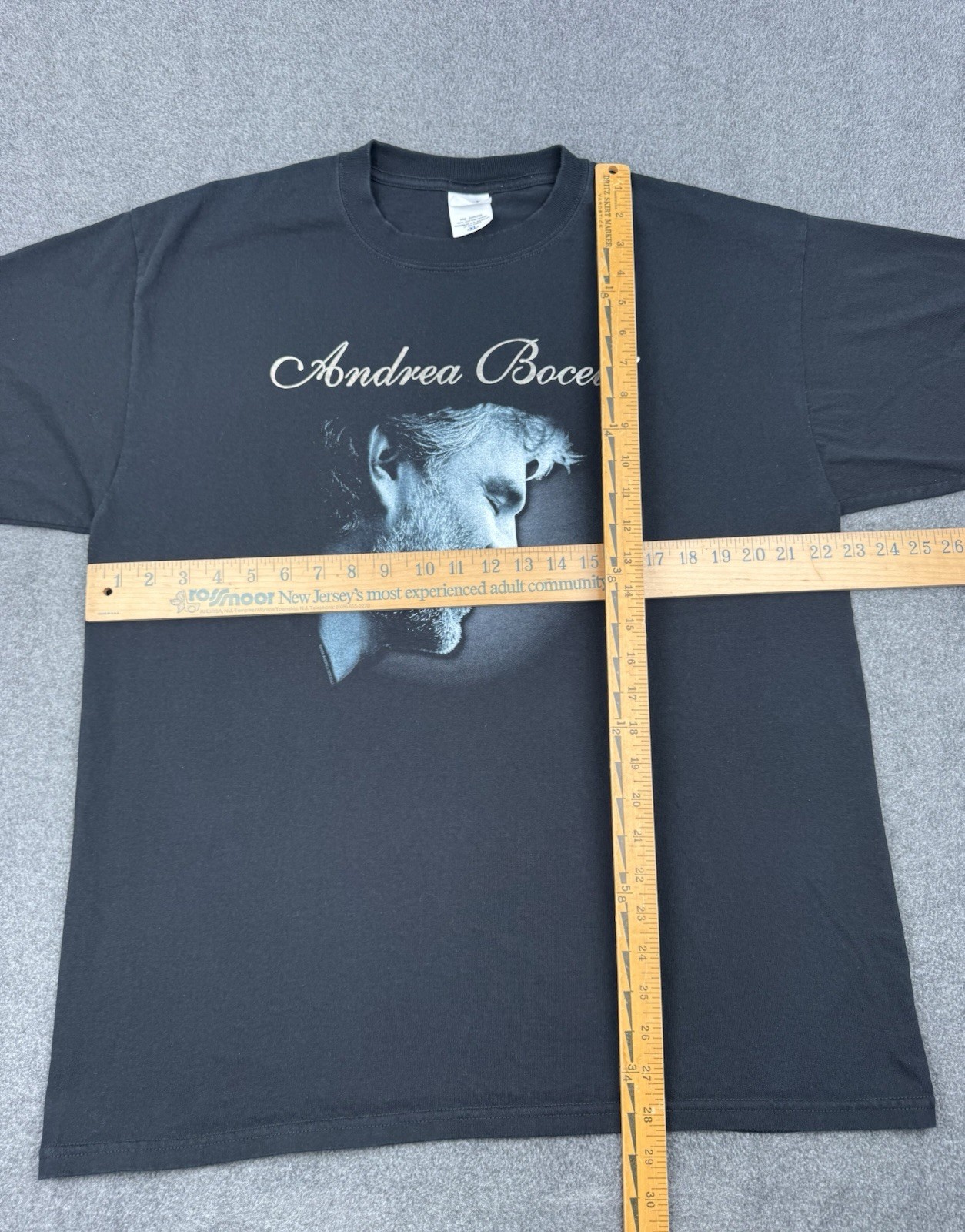Vintage Andrea Bocelli Shirt Mens XL Black Short Sleeve 2005 gallery