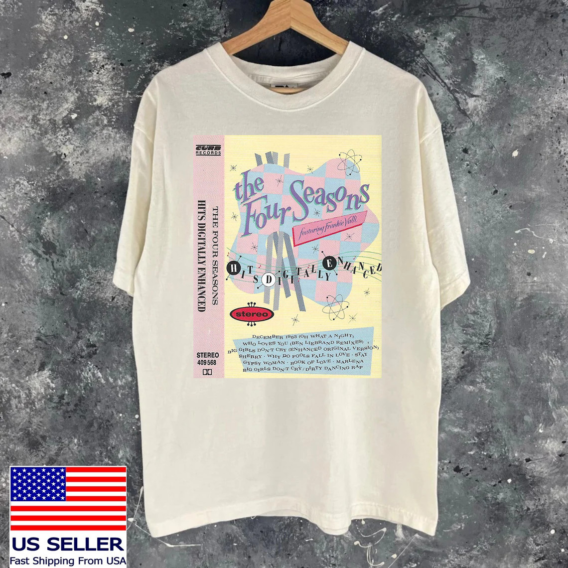 THE FOUR SEASONS Frankie Valli Greatest Hits T Shirt Size S-5XL SS1076 gallery