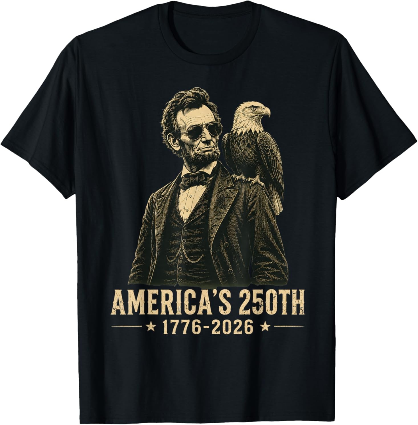 250 Anniversary USA Men Women 250th Anniversary USA Lincoln T-Shirt gallery