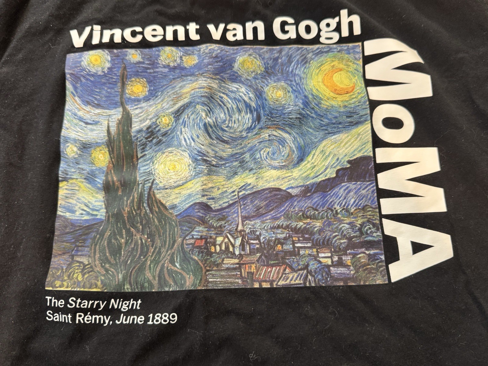Uniqlo MoMA Vincent van Gogh The Starry Night Medium T-Shirt gallery