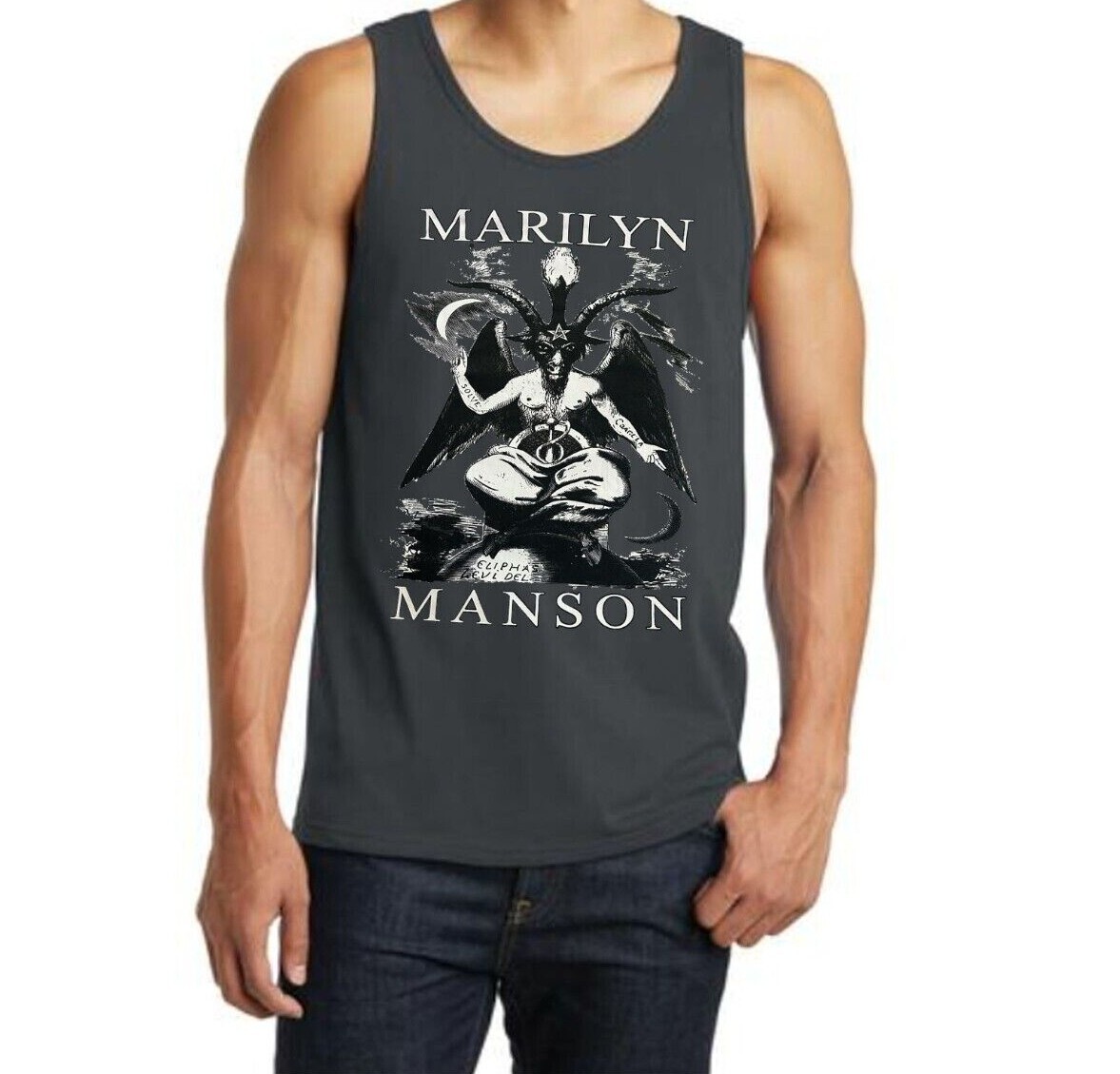 Marilyn Manson Rock Men's Tank Tops (Multiple Variations) gallery