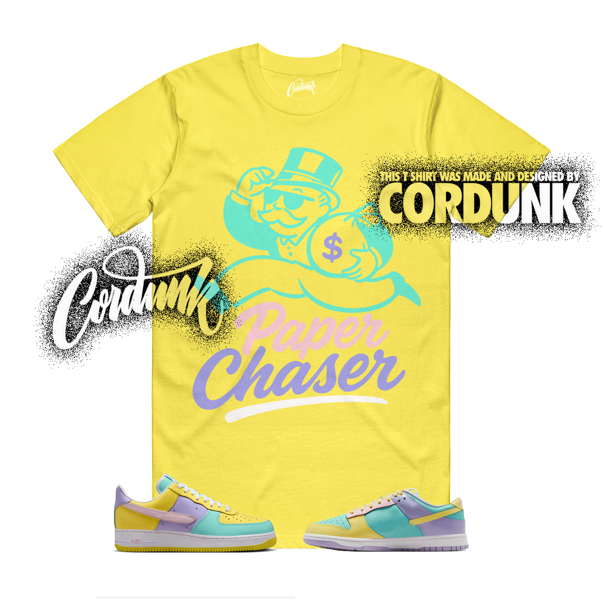 Dunk Easter Air Force 1 Emerald Rise Yellow Pink Foam Low T Shirt Match PAPER gallery