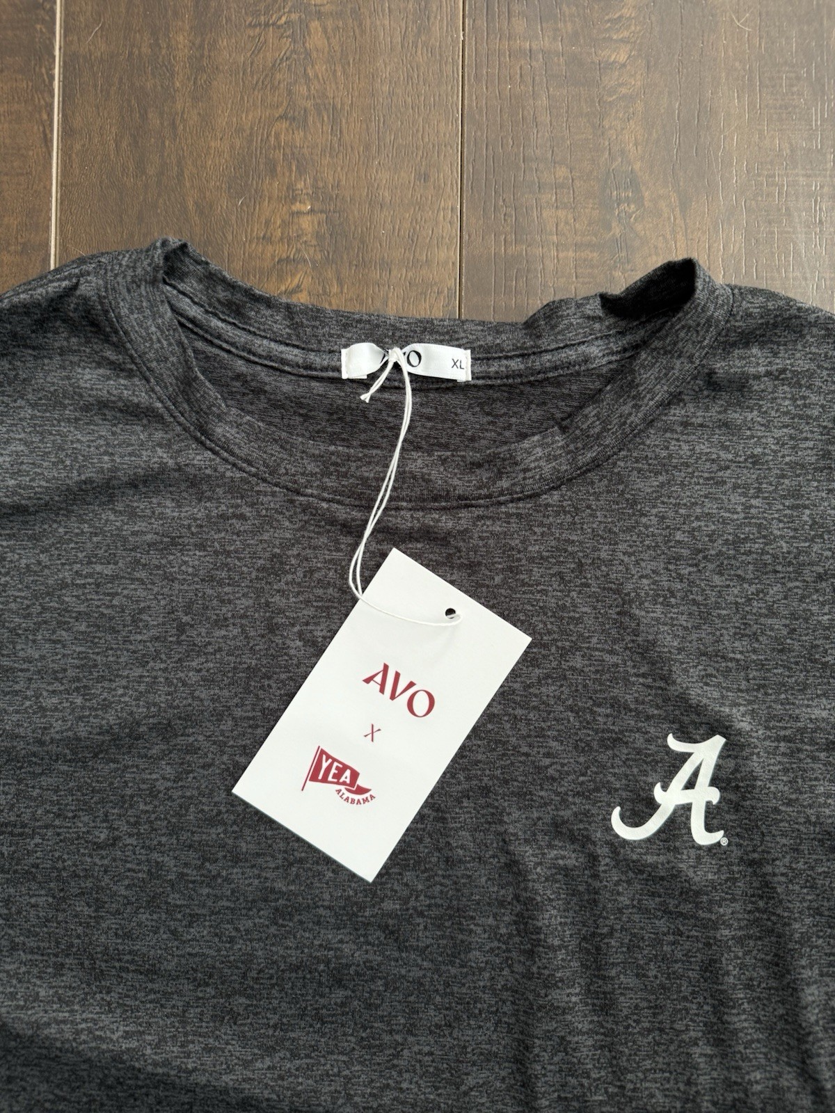 AVO x Yea Alabama - Men’s Logo Cloudknit Lounge Tee Mens in Charcoal Size XL gallery
