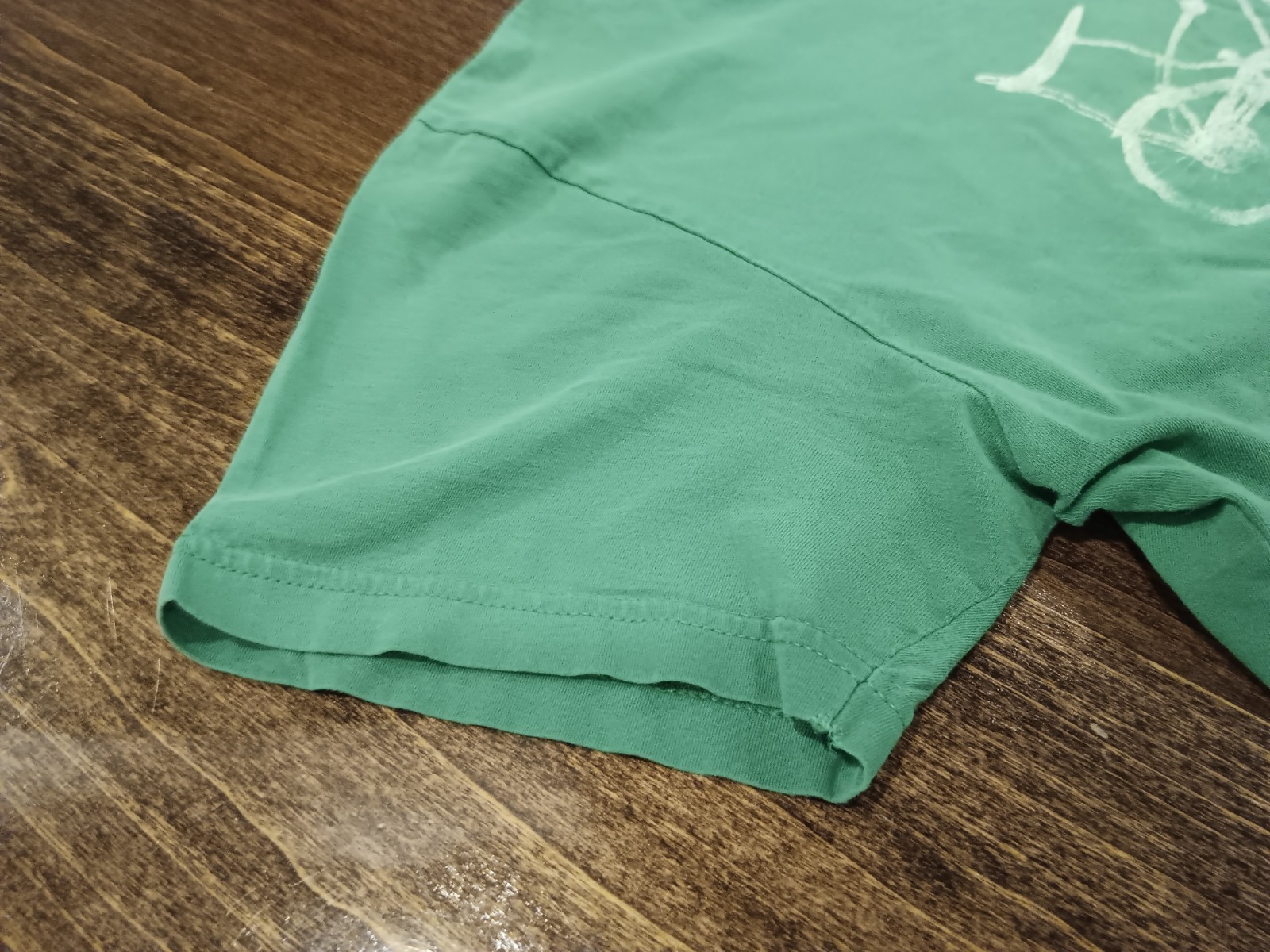 Small Schwinning Bicycle Green Short Sleeve T-Shirt American Apparel - Has Holes gallery