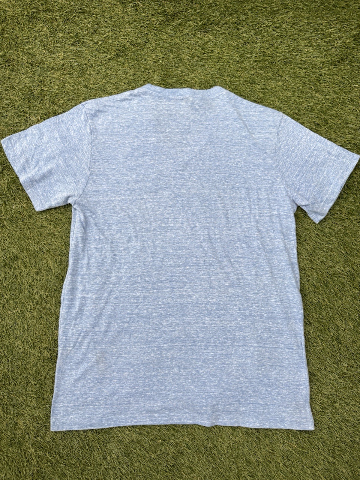 OBEY Graphic T-Shirt Made in USA Blue Streetwear Skate Tee Size L gallery