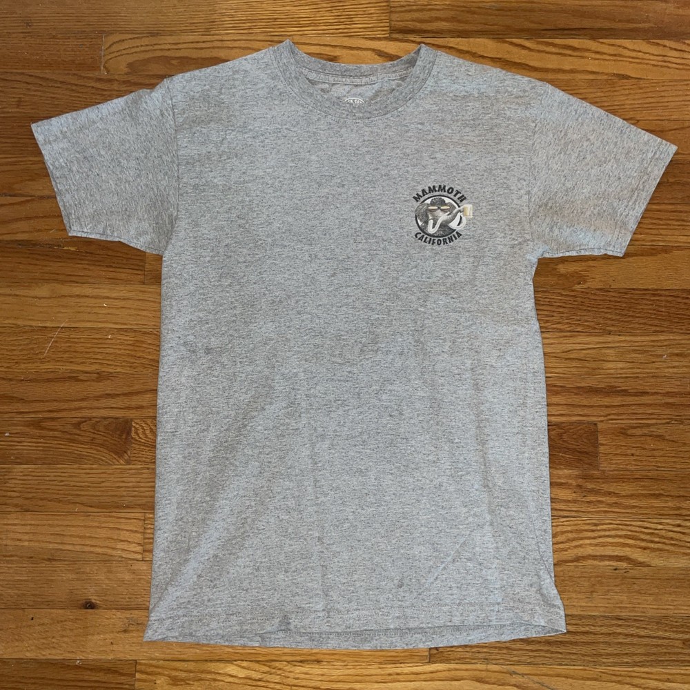 Duck Company Mammoth Dropping Mountain Joke Humor Ski Bar Drinking Shirt Small