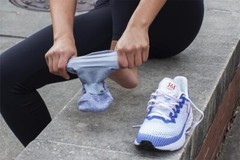 AC4 Active Comfort No-Show Socks Blister Protection Double Tab Reinforced