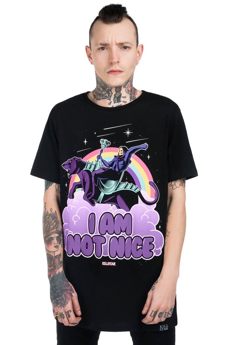 KILLSTAR Masters Of The Universe I'm Not Nice Tshirt , UNISEX, XXL gallery
