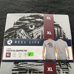 Reel Life Men’s Soft Short Sleeve Essential Graphic Tee XL