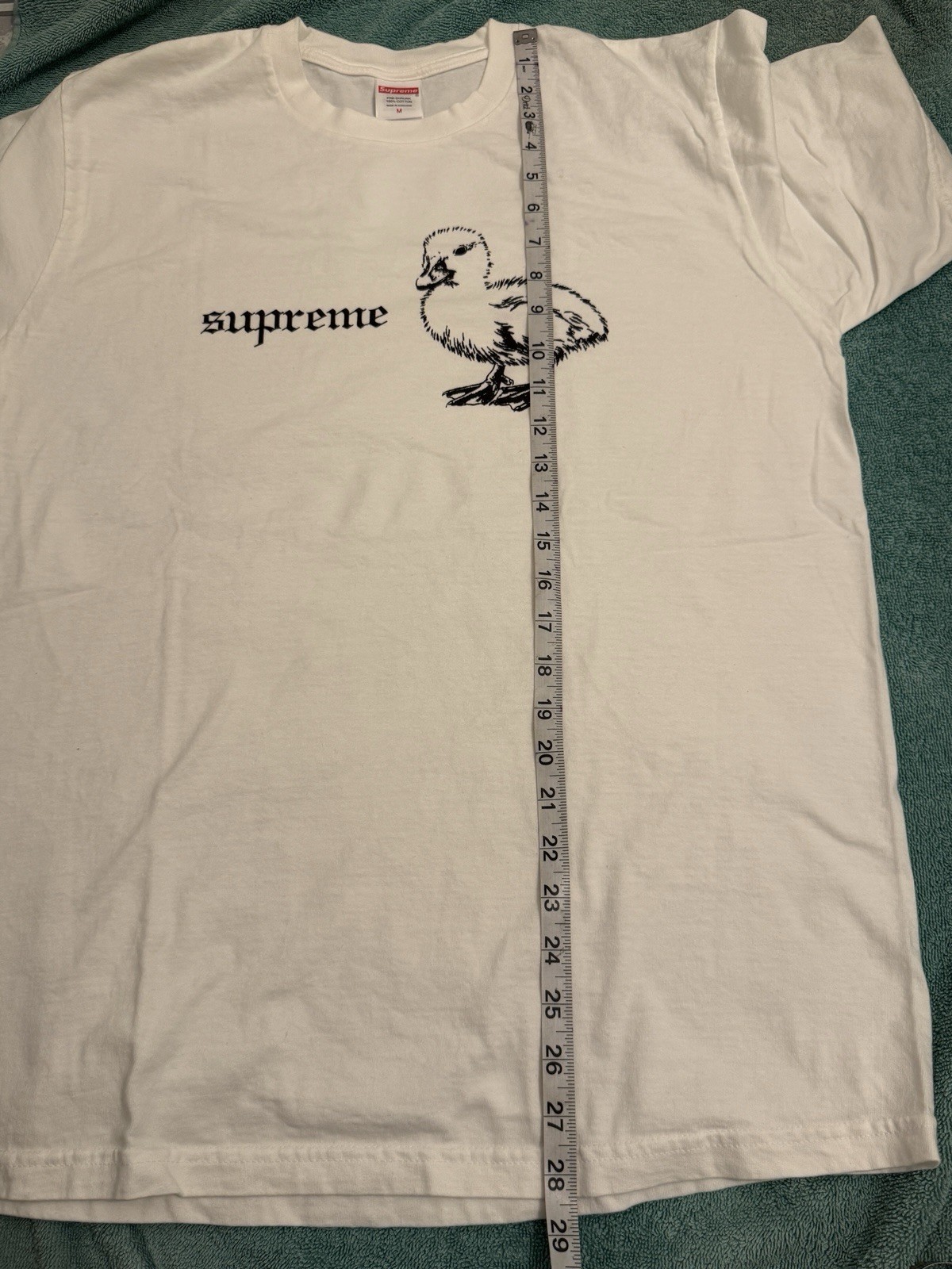 Supreme Duck. T Shirt Size Medium . Color white gallery