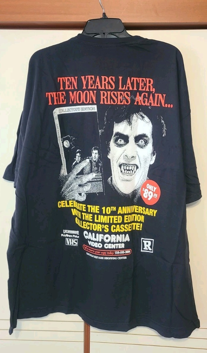 An American Werewolf In London Rucking Fotten Horror Retro T-Shirt Shirt 2XL gallery