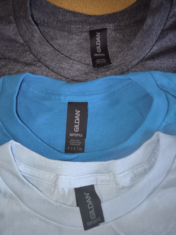Gildan Adult Short Sleeve T-Shirt Soft Style 3 PK UNISEX Size Small MCSX302