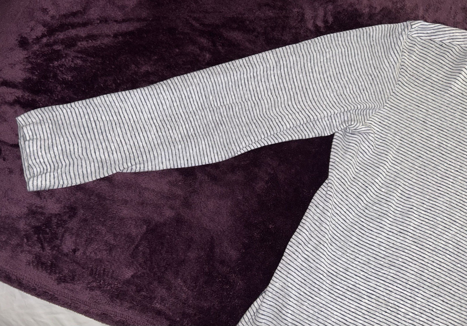 Club Monaco Striped 100% Linen Long Sleeve Shirt-XS-NWOT-Unworn-Perfect-MSRP$110 gallery