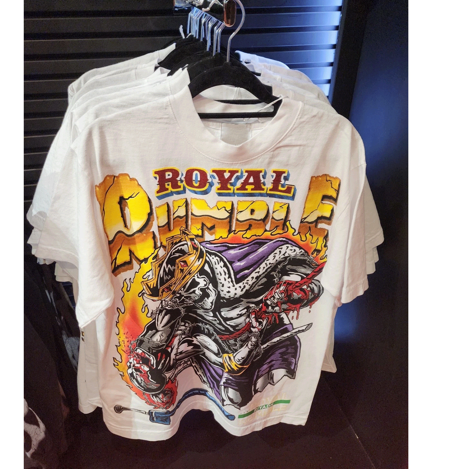 HOT - WWE AEW Royal Rumble 2026 Saudi Arabia T Shirt Reprint Gildan gallery