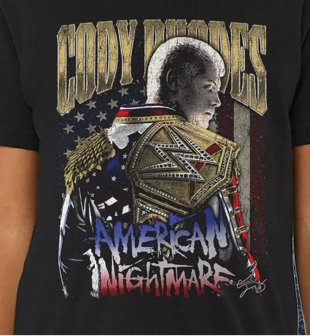 Youth Cody Rhodes Shirt, The American Nightmare Cody Rhodes T-Shirt, Wrestling