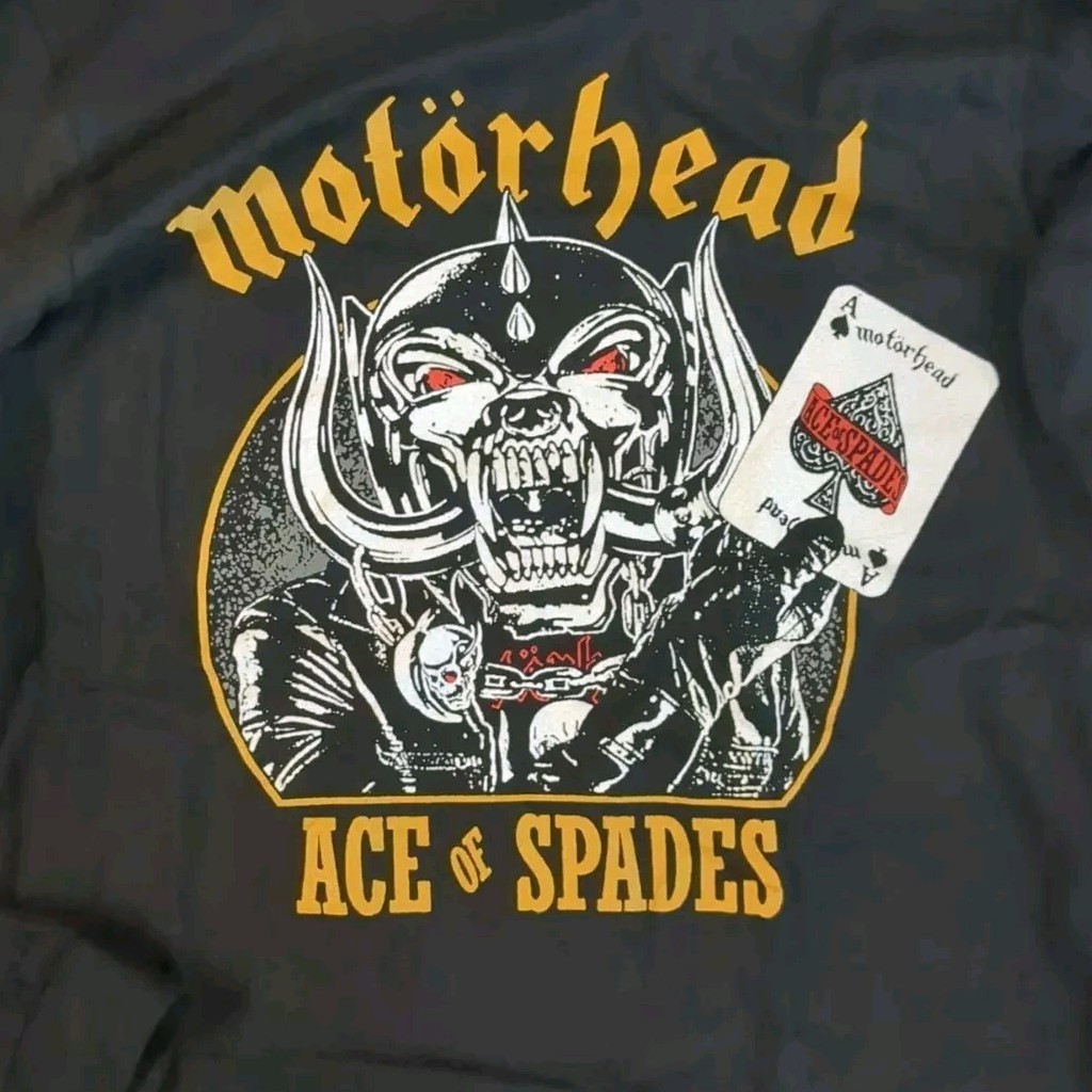 Motorhead - Ace Of Spades - Long Sleeve Tee - Wicking Quick Dry - Men L - Rock gallery