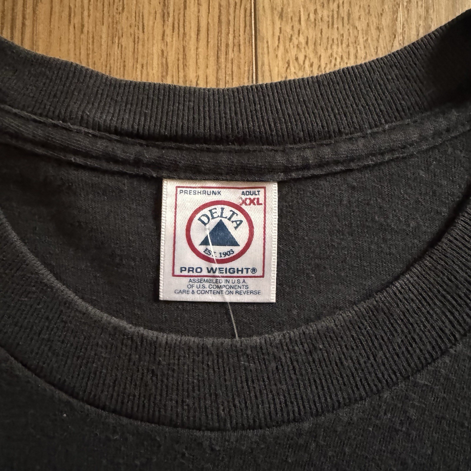 Vintage Living Epistles Public Display Jesus Black Mens XL Shirt USA Lightning gallery