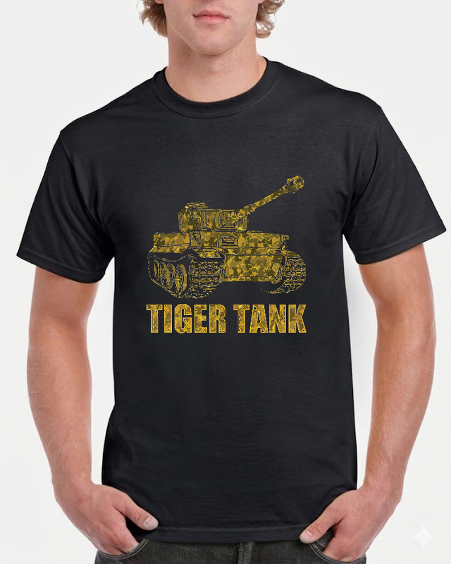 Limited Edition Tank Tiger I German WWII Army T-Shirt (S-5XL)