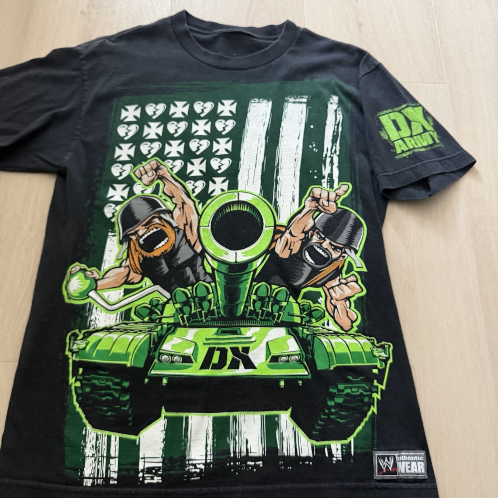WWE DX Shawn Michaels Triple H T Shirt Large M/L gallery