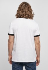 Build Your Brand Basic Ringer Tee BB022 – Short Sleeves and Crew Neck