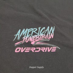 American Powertrain Overdrive Chevroley T-shirt Men’s XL Neon Logo Black