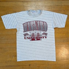 Vintage Harvard University Single Stitch T-Shirt Premier Sportswear USA Made