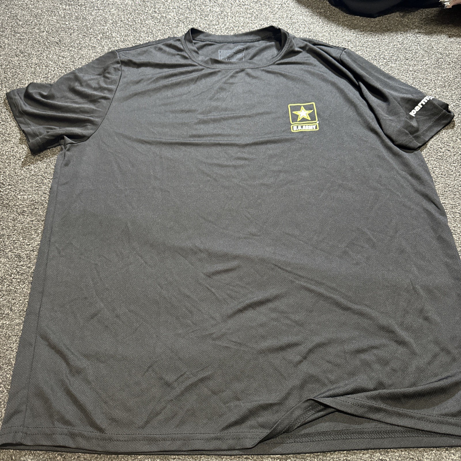 Official US Army Physical Fitness Uniform (FT KNOX) Performance T Black Size XL