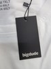 Bigdude Short Sleeve Plain Crew Neck Straight Hem T Shirt Size 7XL White gallery