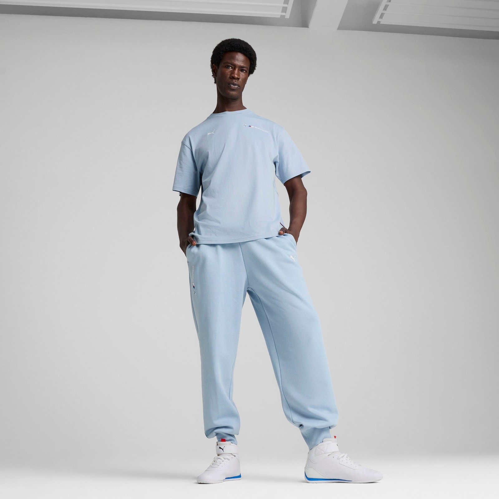 [632516-15] Mens Puma BMW MOTORSPORT ESS+ LOGO TEE gallery