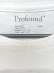 Profound Aesthetic “Peace Or Riot Mask” Graphic Tee Size Large