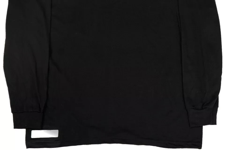 US Military Army Physical Fitness Uniform APFU Long Sleeve Shirt Black Large gallery