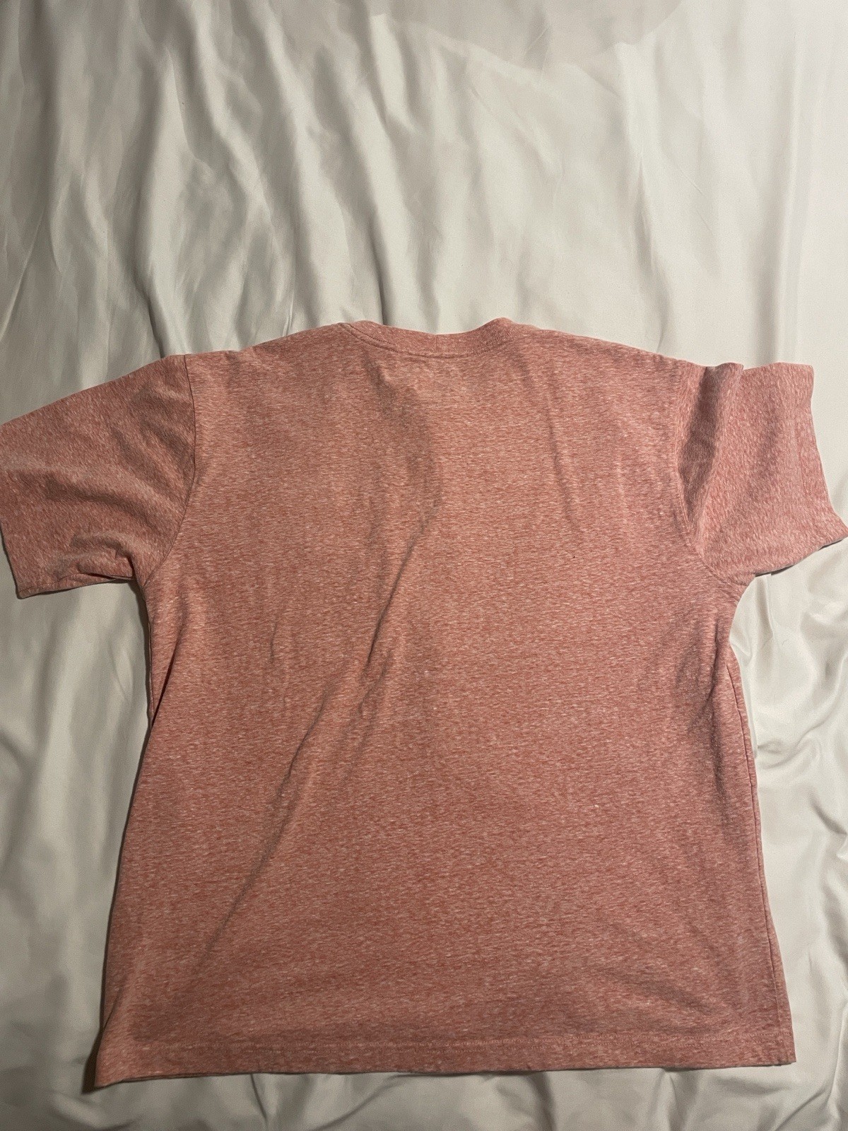 Carhartt Mens Original Fit Pocket T-Shirt Coral Heather Pink Size Medium gallery