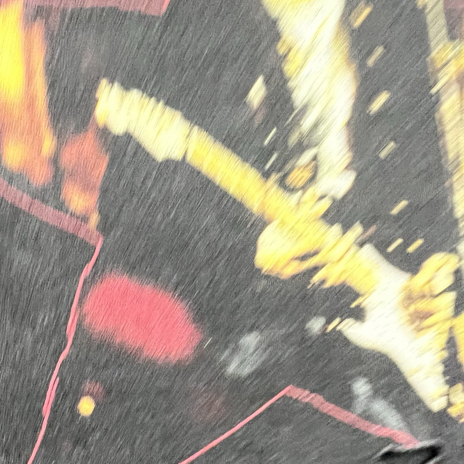 Vintage Kurt Cobain Shirt Mens XL Black Faded 90s Grunge GIANT Tag End Of Music gallery