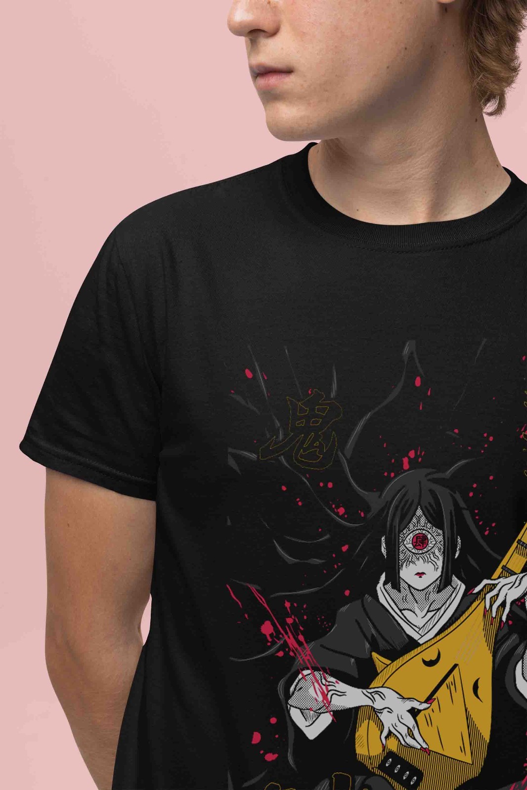 Demon Slayer Shirt Nakime Upper Moon 4 T-Shirt Tanjiro Kimetsu No Yaiba Tee gallery