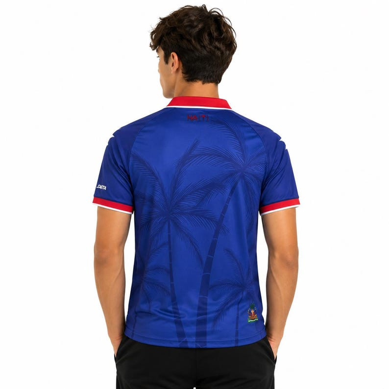 Haiti Football Jersey 2026 World Cup Fan Shirt Blue Soccer Jersey Gift for Him gallery