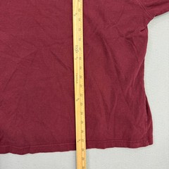 Vintage Croft & Barrow Henley Long Sleeve Shirt Men’s Extra Large Red 90s Layer