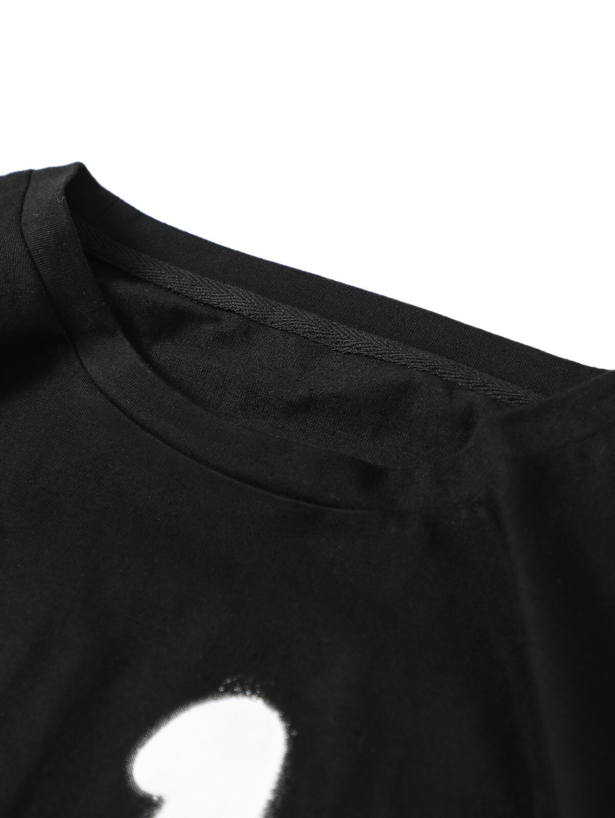 Niepce Men's Dark Reflection Spray Paint Tee Streetwear Graphic Shirt gallery
