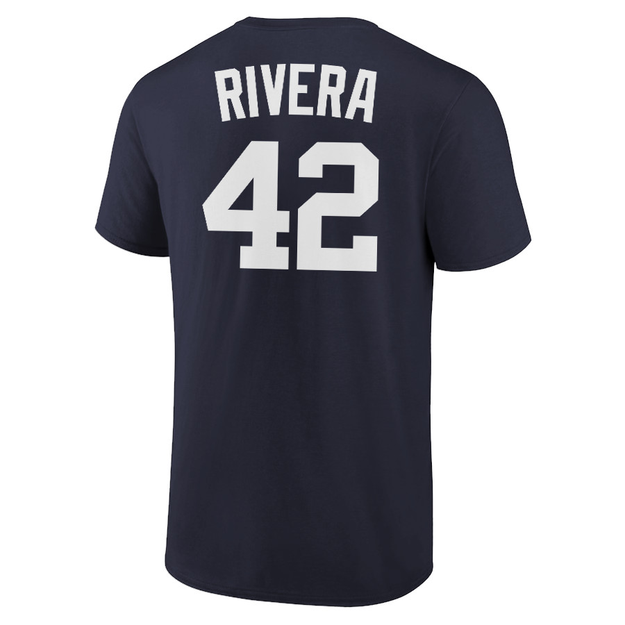 Mariano Rivera T-Shirt New York Yankees Player Name and Number Soft Jersey Tee gallery