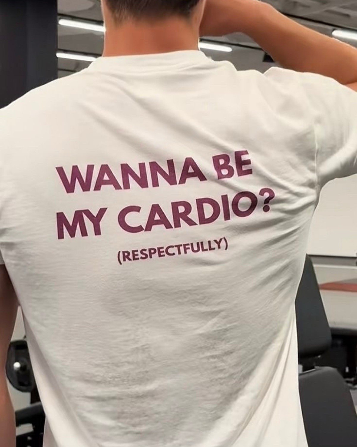 Vintage Wanna Be My Cardio? Streetwear Y2k Unisex T-shirt / Camiseta Unisex gallery