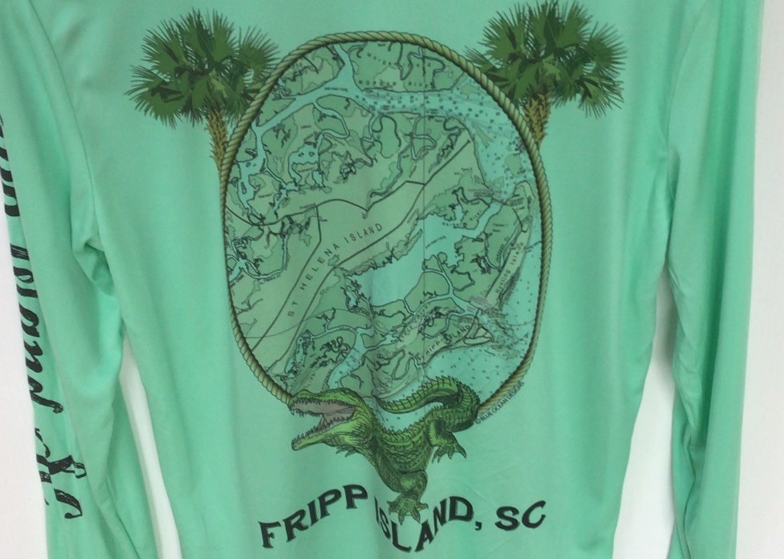 Long Sleeve Fishing Shirt,Microfiber,UPF Sun Protection, S..….A4.A gallery