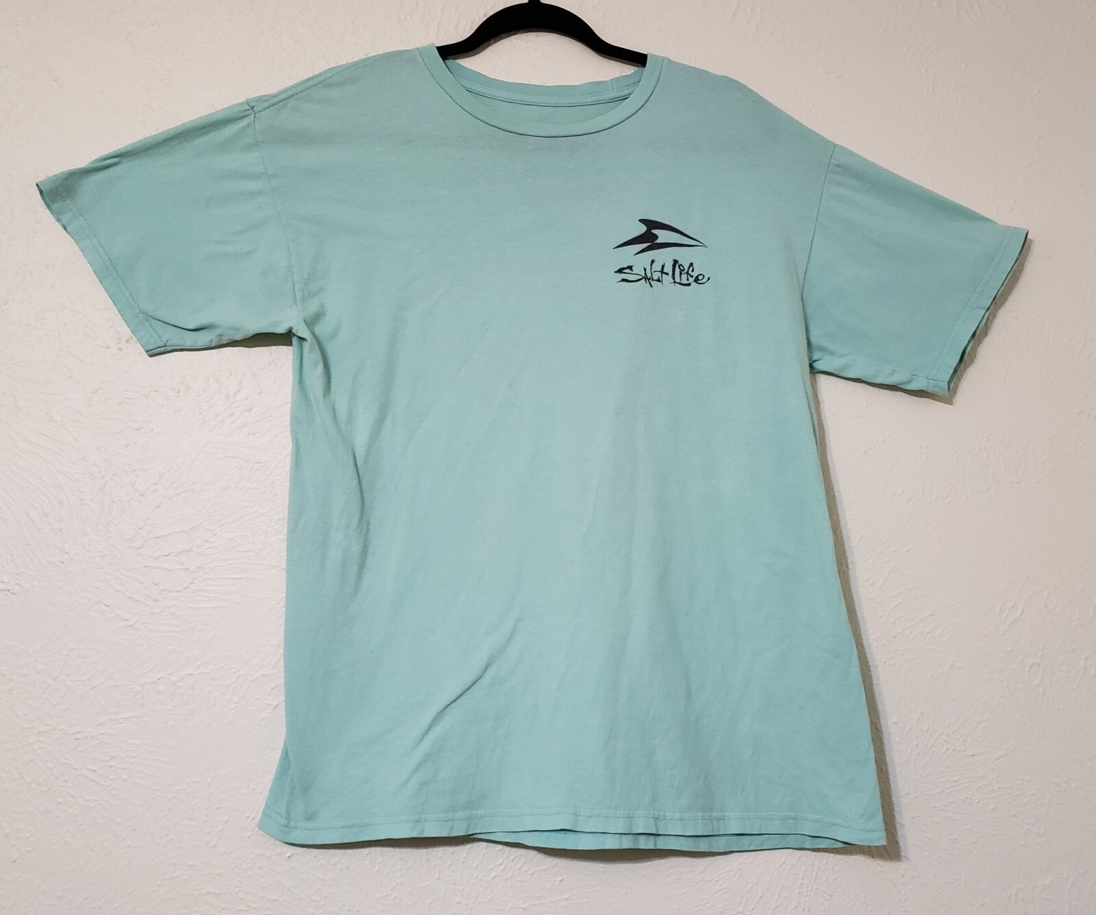 Salt Life Sea World Est 2003 Graphic Pastel Green T-shirt Size Medium Beach gallery
