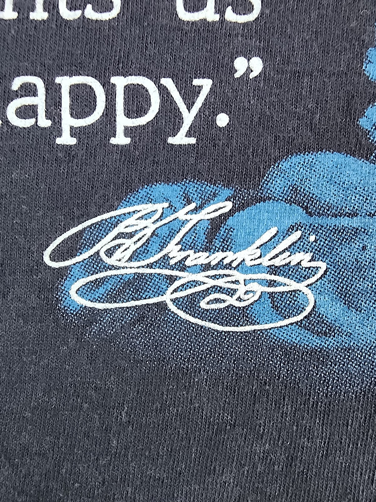 Ben Franklin Shirt Mens 2XL Beer Is Proof That God Loves Us And Wants Adult A59 gallery