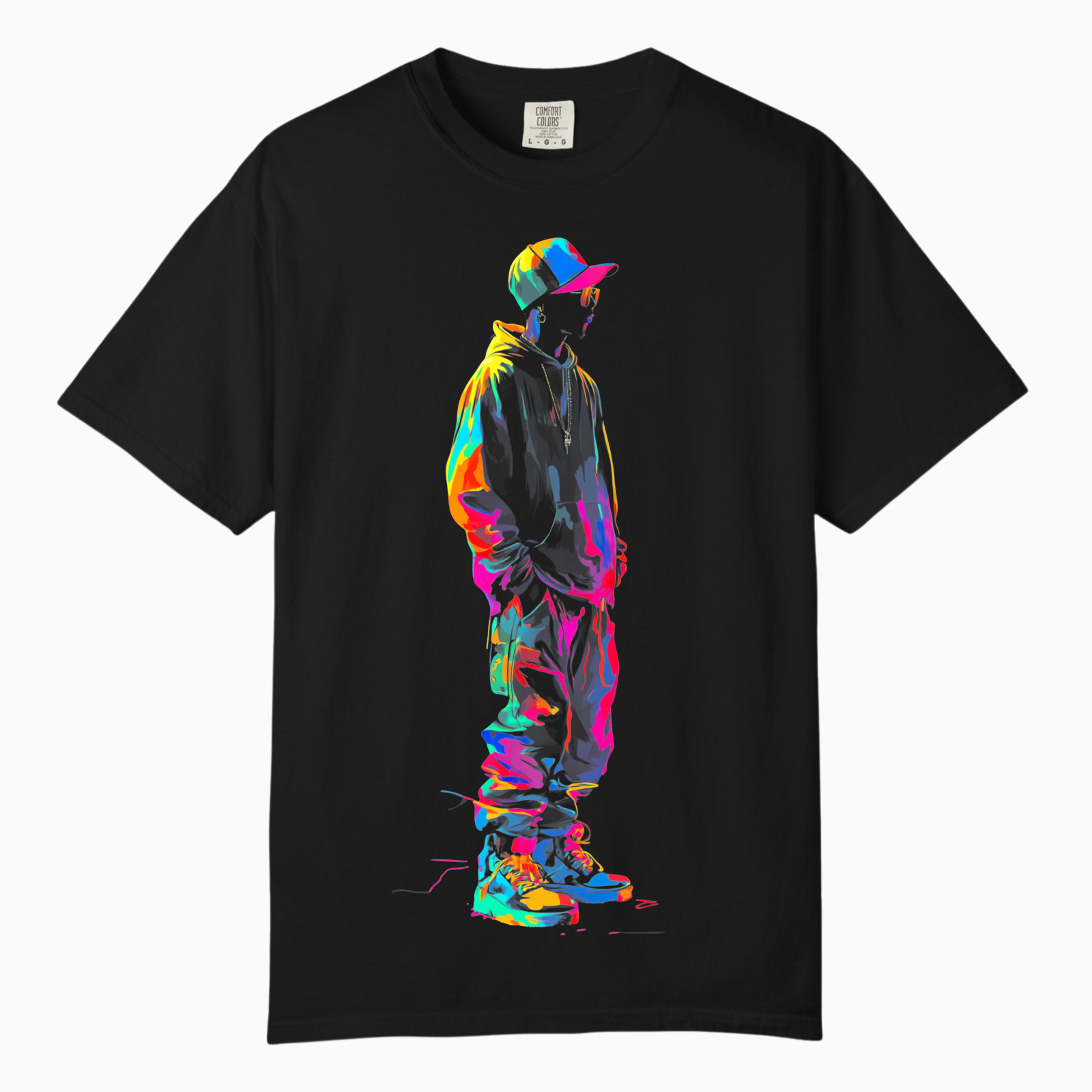 Make Money, Angel Graphic Tee, Comfort Colors T Shirt, Unisex Streetwear Tee gallery