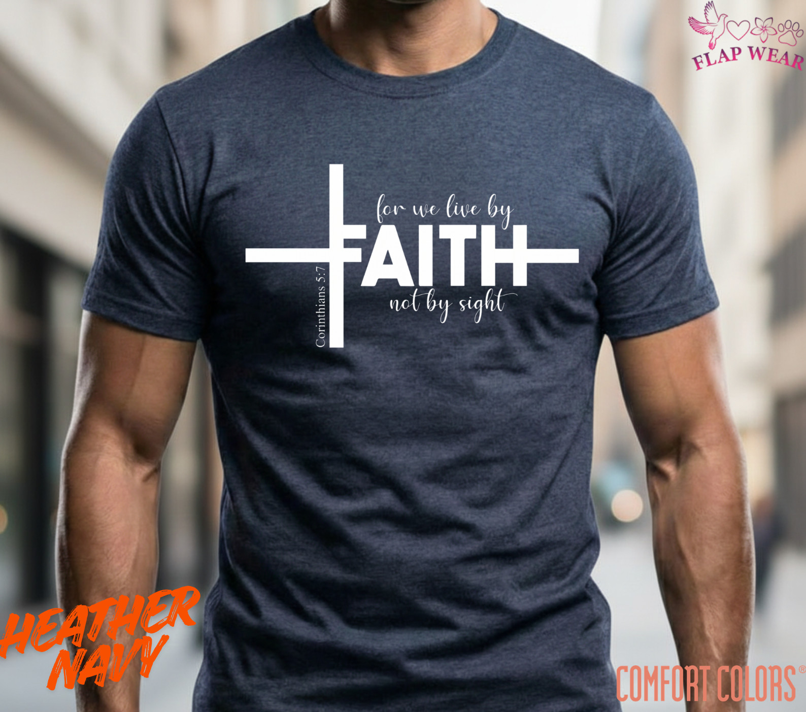 Unisex Faith Not By Sight Chri T-Shirt, Men T shirt,Women T shirt Gift Christian gallery